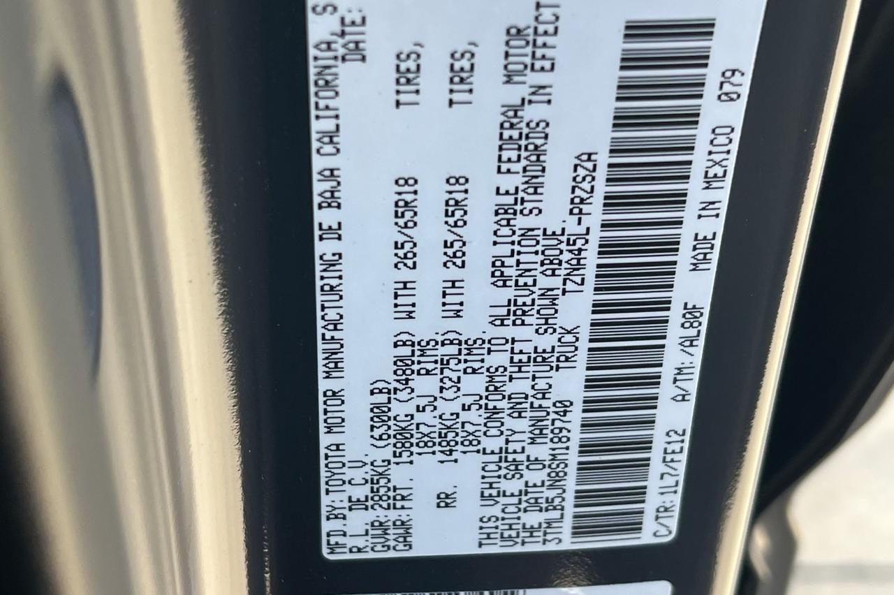 2025 Toyota Tacoma Ontario OR