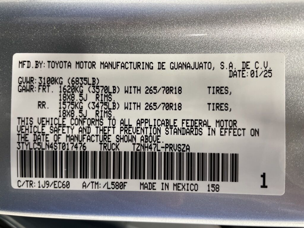 2025 Toyota Tacoma Hybrid 4x4 Crew Cab Trailhunter Minocqua WI
