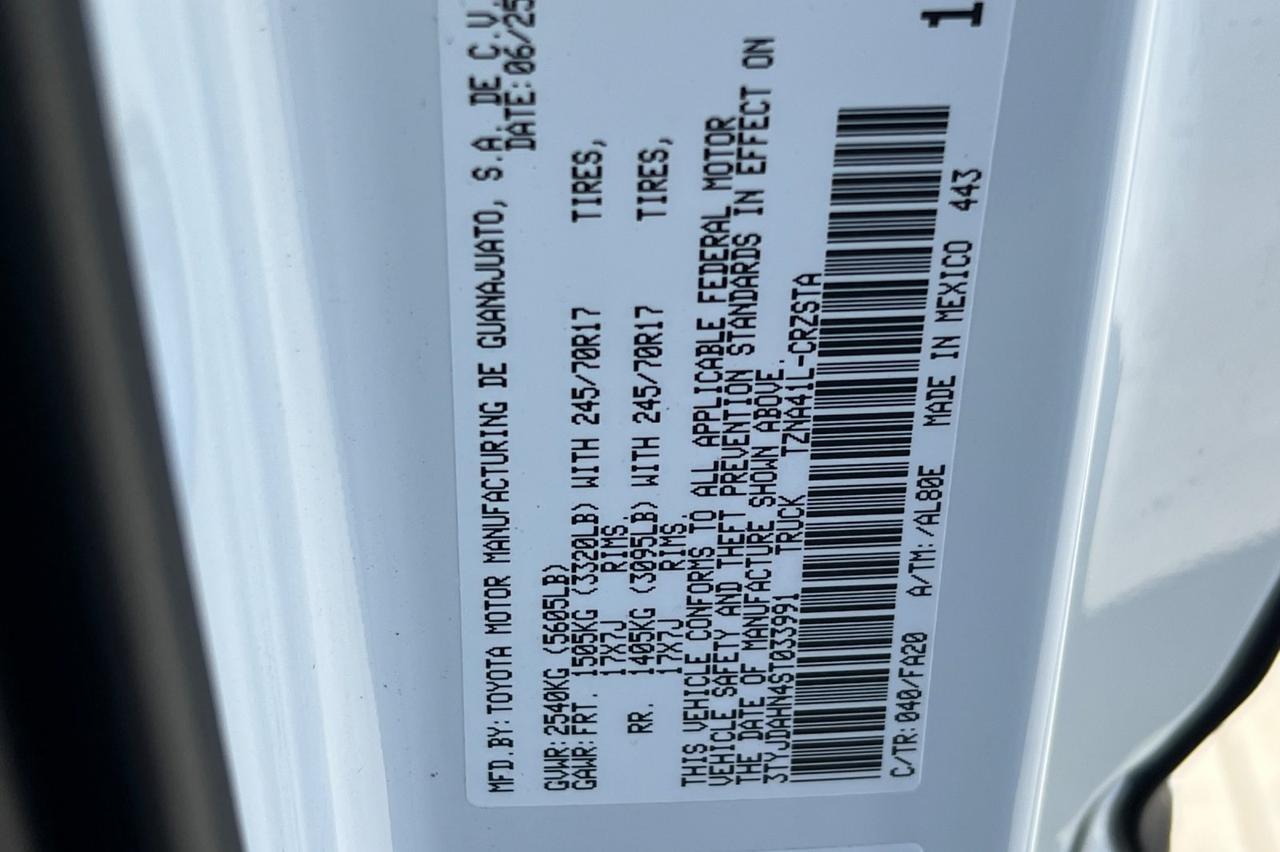 2025 Toyota Tacoma SR Ontario OR