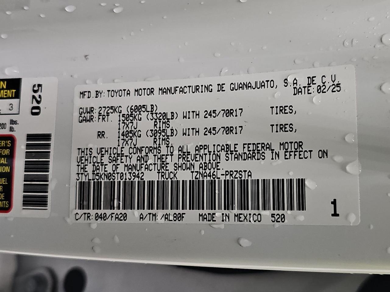 2025 Toyota Tacoma SR Stafford VA