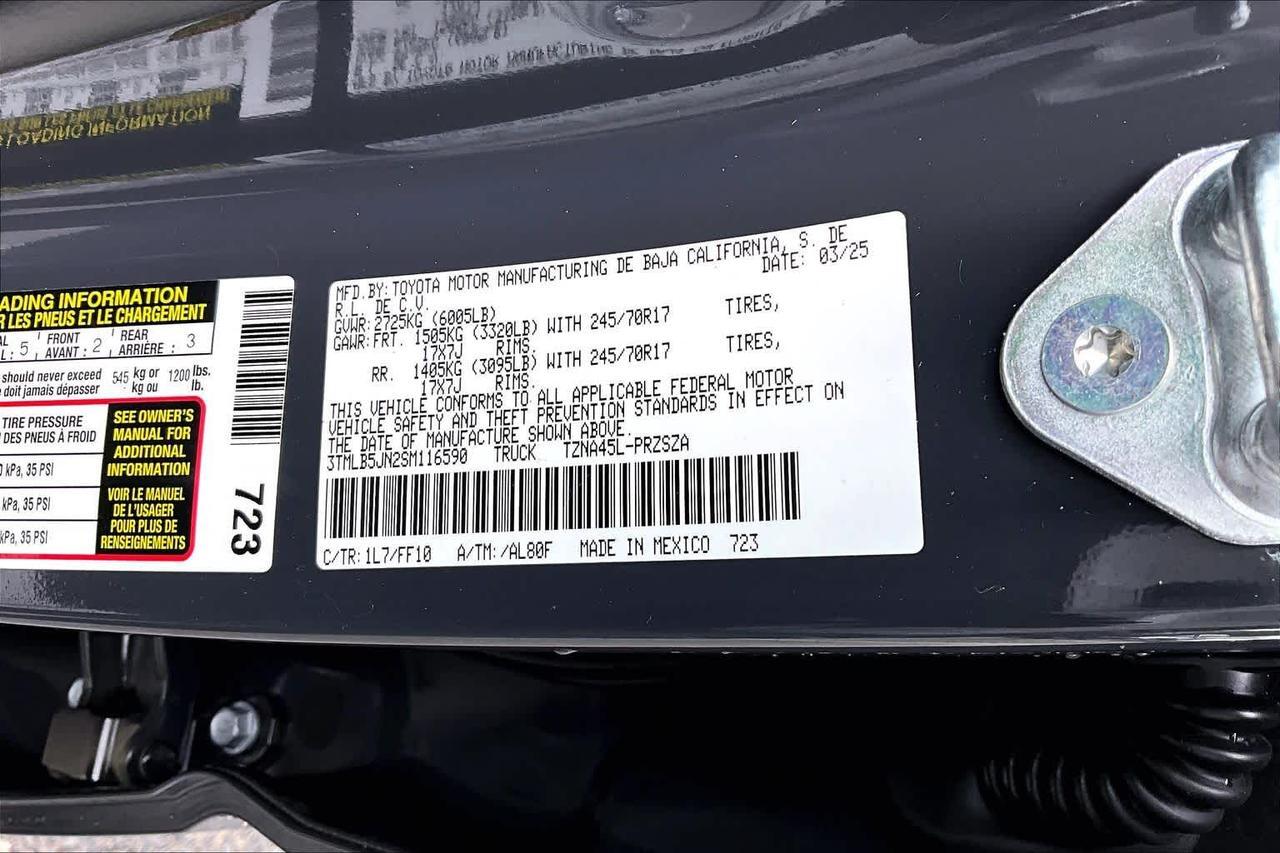 2025 Toyota Tacoma SR5 Folsom CA