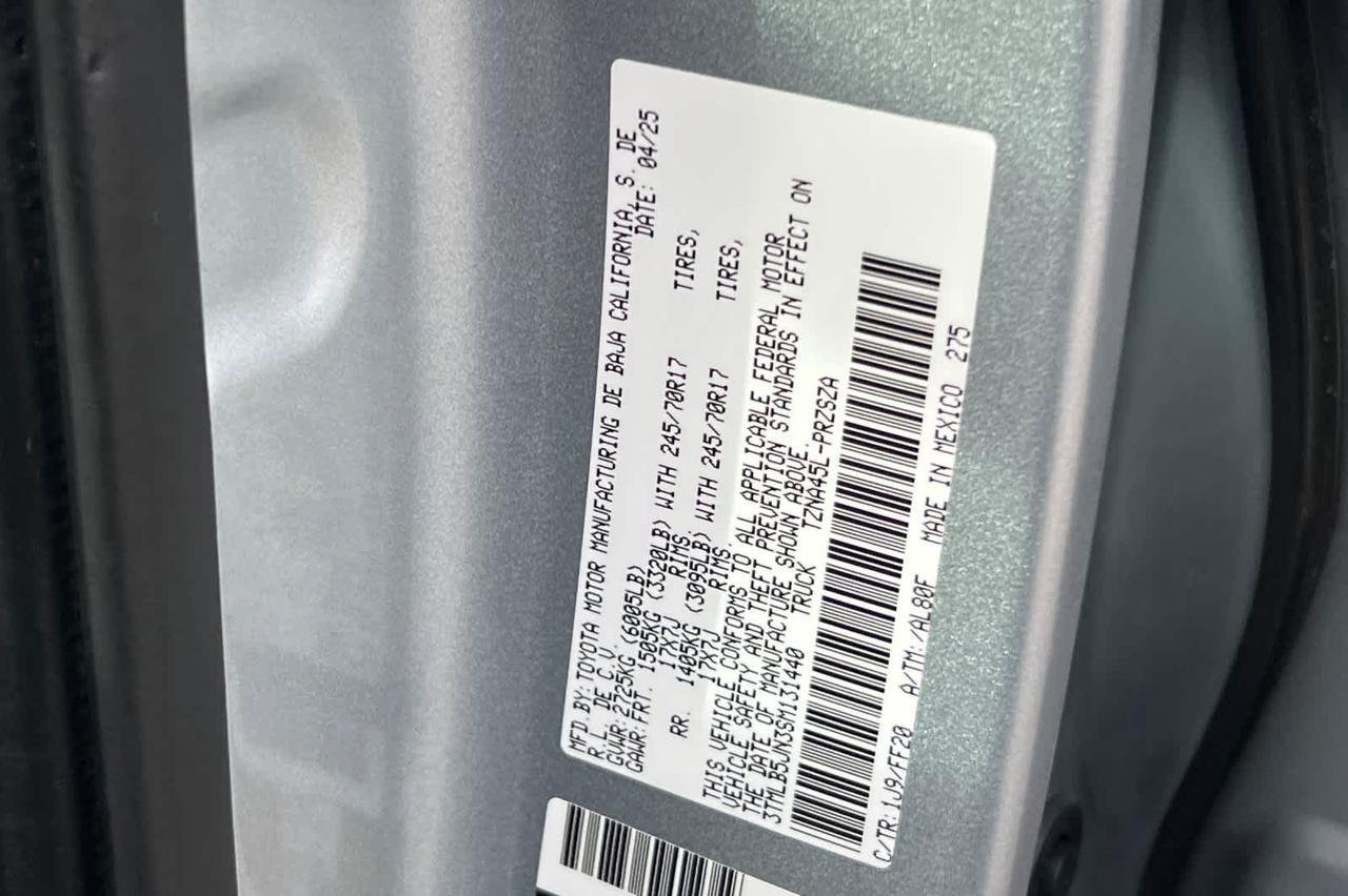 2025 Toyota Tacoma SR5 Roseville CA