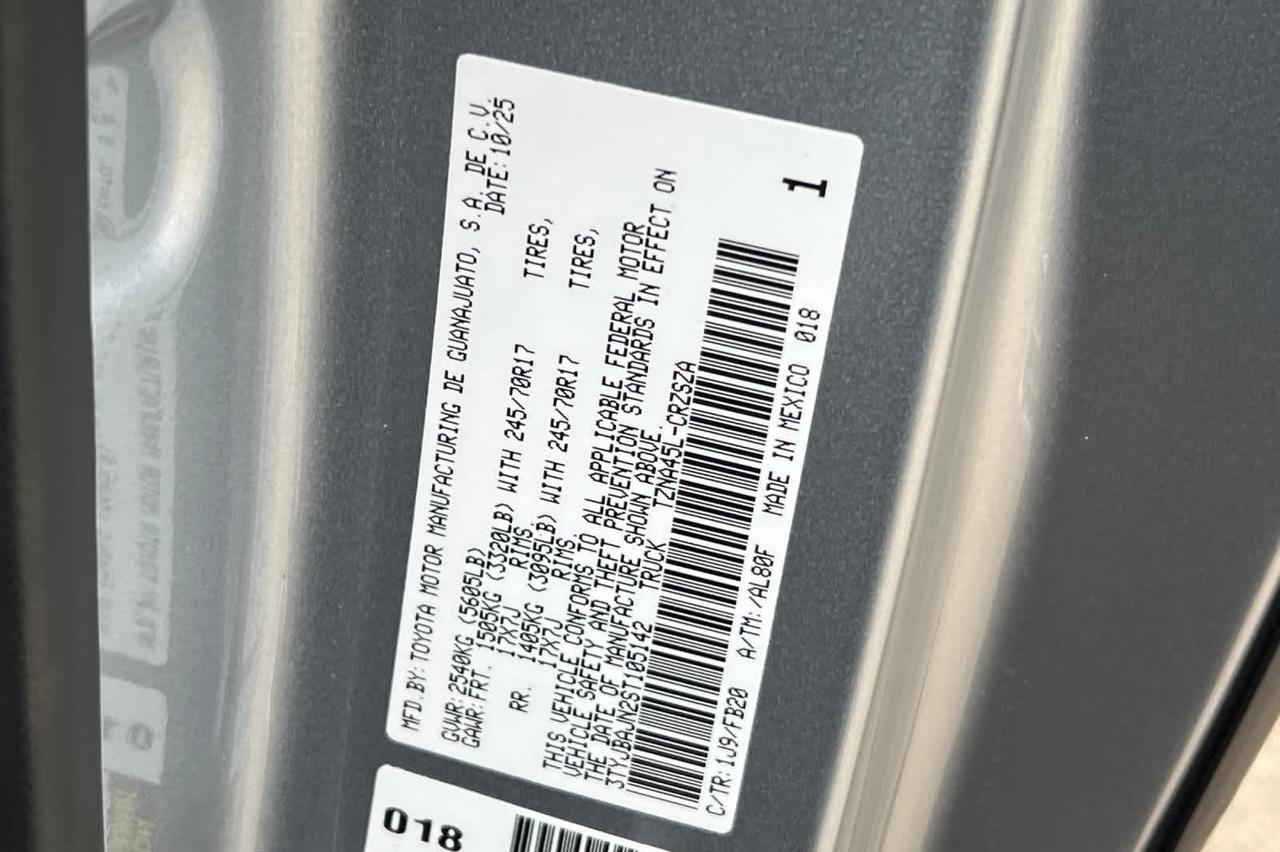 2025 Toyota Tacoma SR5 Roseville CA