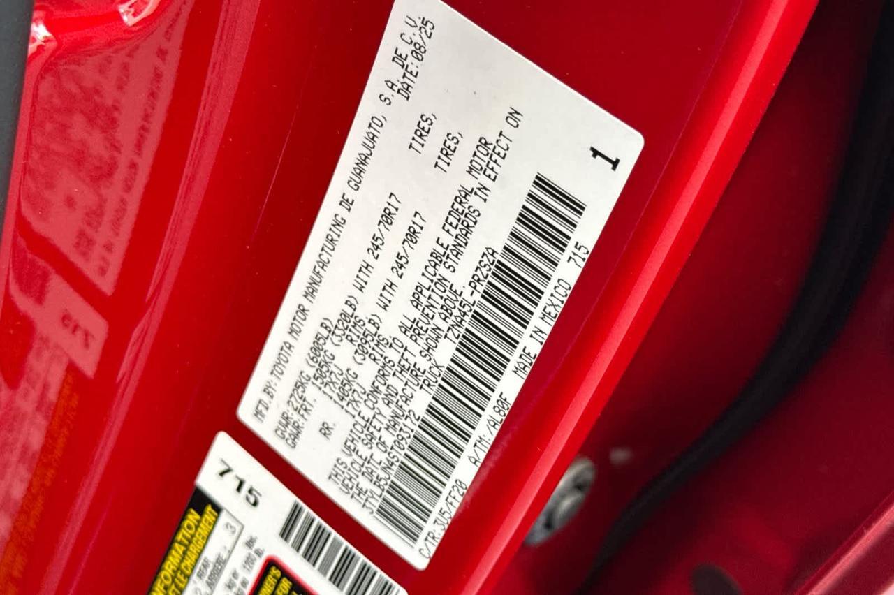 2025 Toyota Tacoma SR5 Roseville CA