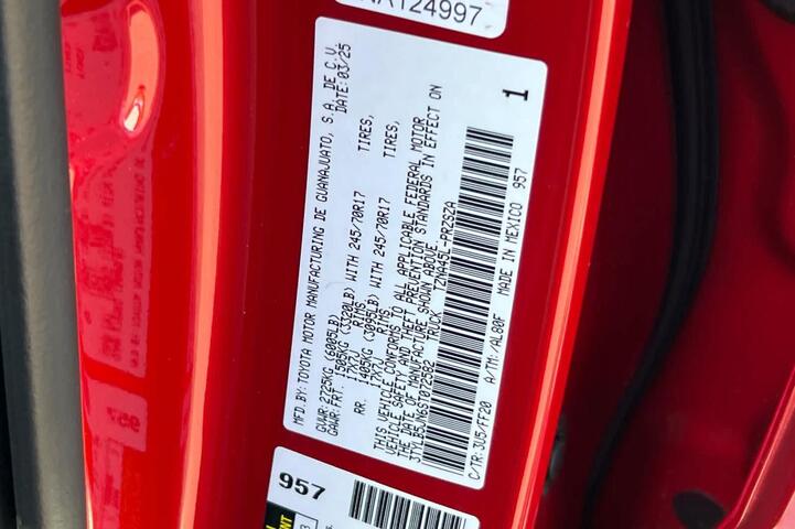 2025 Toyota Tacoma SR5 Roseville CA