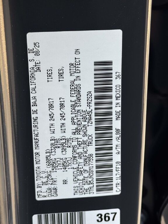 2025 Toyota Tacoma SR5 Fredericksburg VA