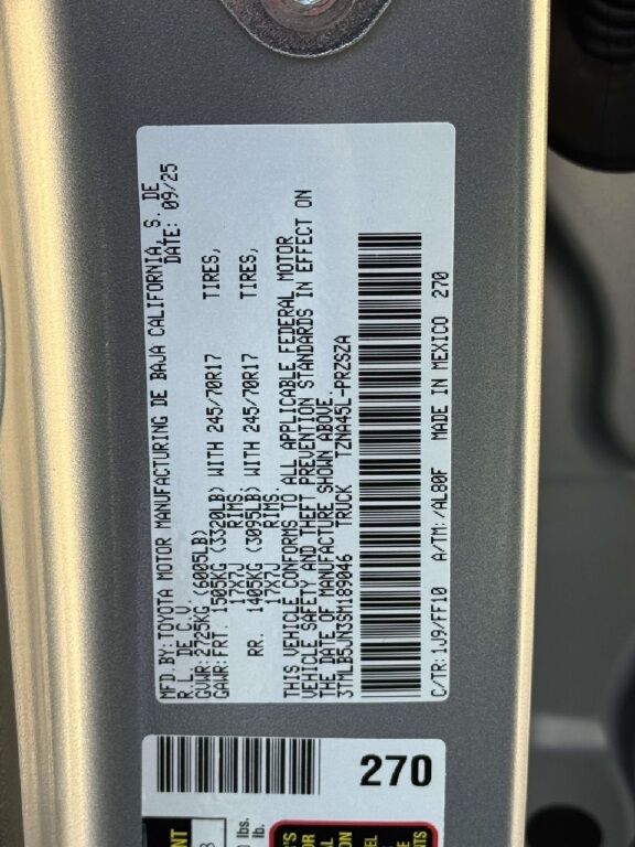 2025 Toyota Tacoma SR5 Fredericksburg VA