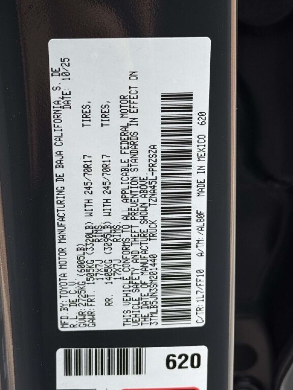 2025 Toyota Tacoma SR5 Fredericksburg VA