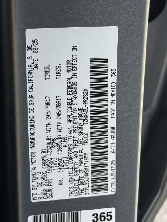2025 Toyota Tacoma SR5 Fredericksburg VA