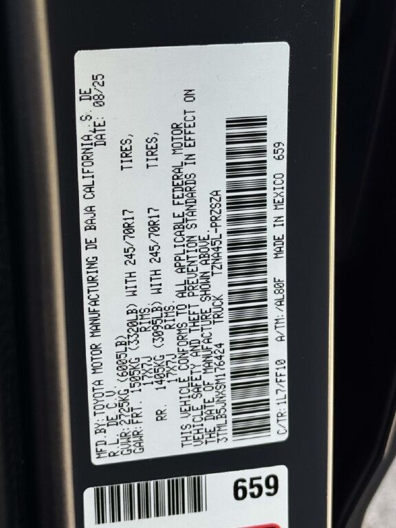 2025 Toyota Tacoma SR5 Fredericksburg VA