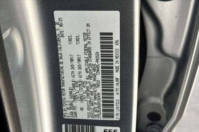 2025 Toyota Tacoma TRD Off Road Roseville CA