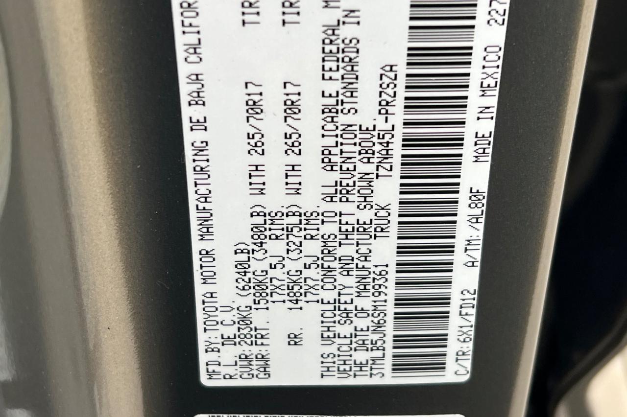 2025 Toyota Tacoma TRD Off-Road Ontario OR