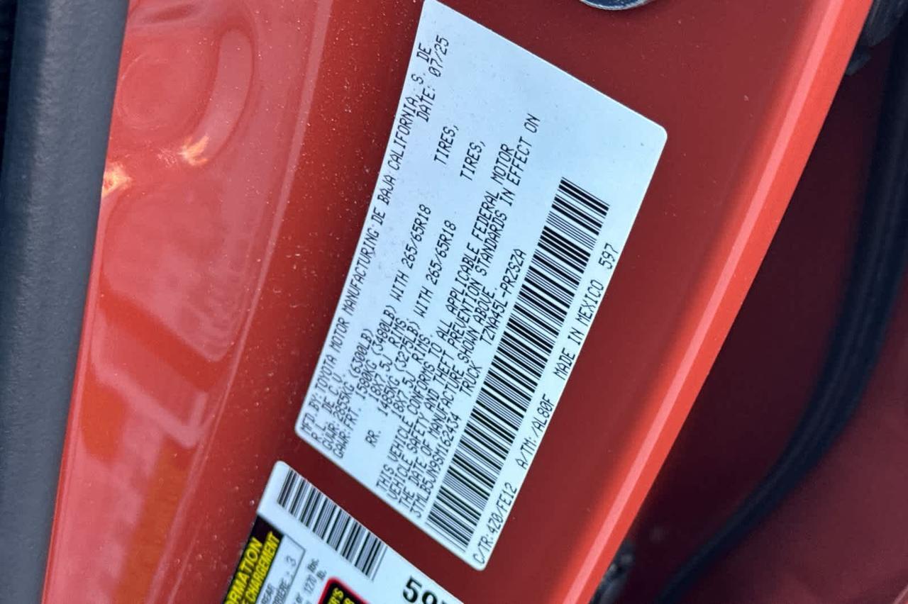 2025 Toyota Tacoma TRD Sport Roseville CA