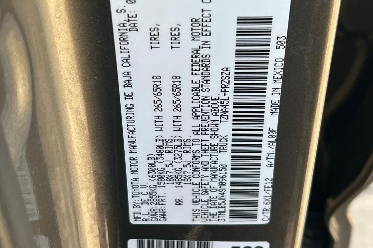 2025 Toyota Tacoma TRD Sport Ontario OR