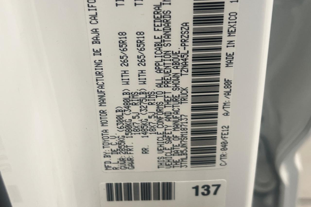 2025 Toyota Tacoma TRD Sport Ontario OR