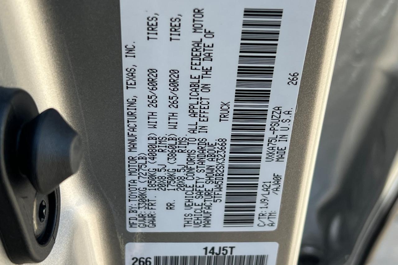 2025 Toyota Tundra Ontario OR