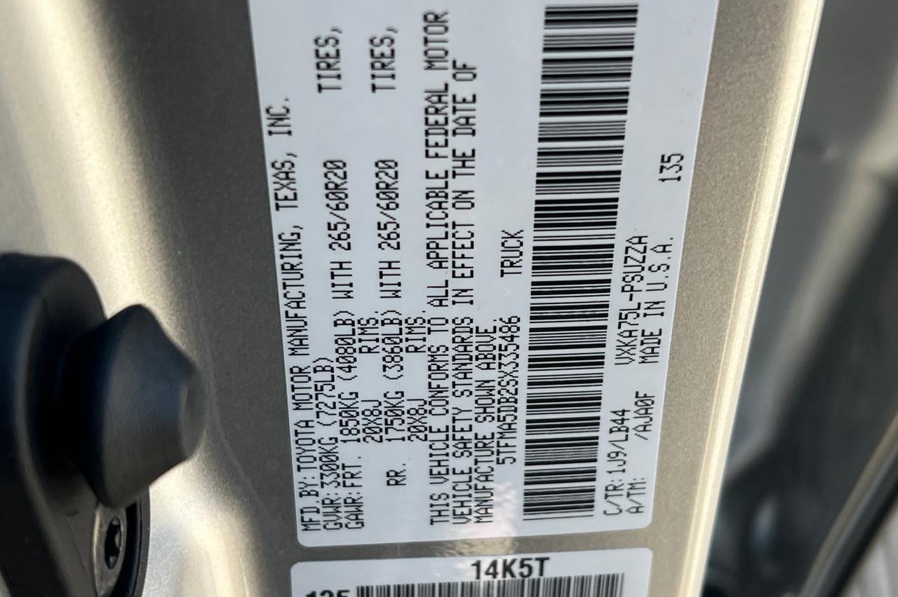 2025 Toyota Tundra 1794 Ontario OR