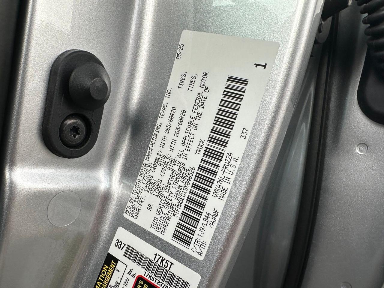 2025 Toyota Tundra 1794 Fredericksburg VA