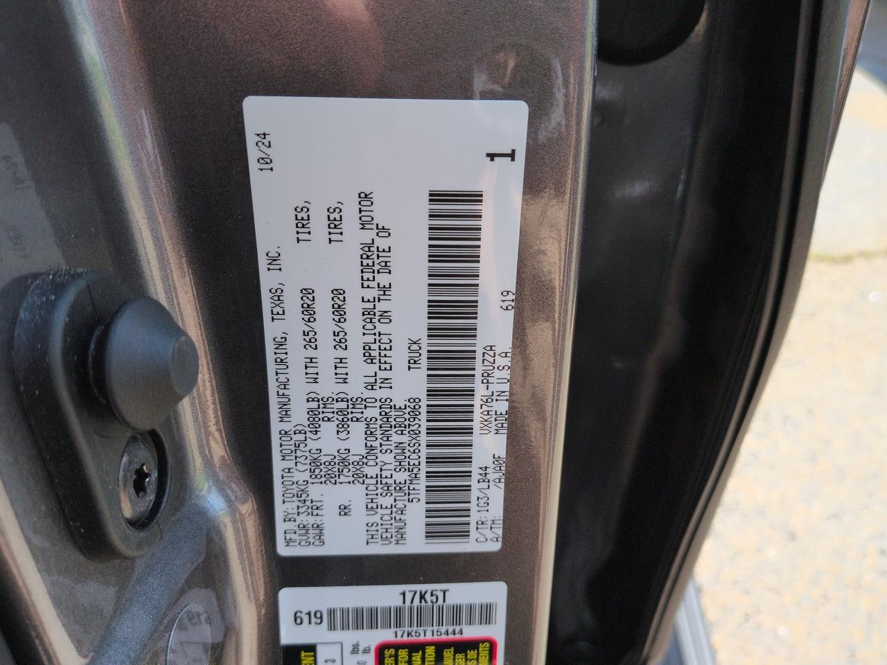 2025 Toyota Tundra 4WD 1794 Edition Winder GA