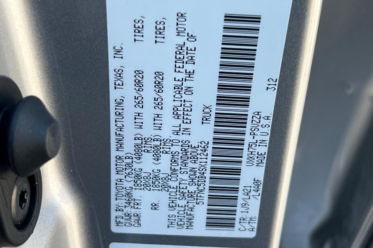 2025 Toyota Tundra Hybrid Platinum Ontario OR