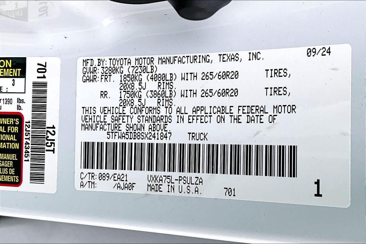 2025 Toyota Tundra Limited Folsom CA