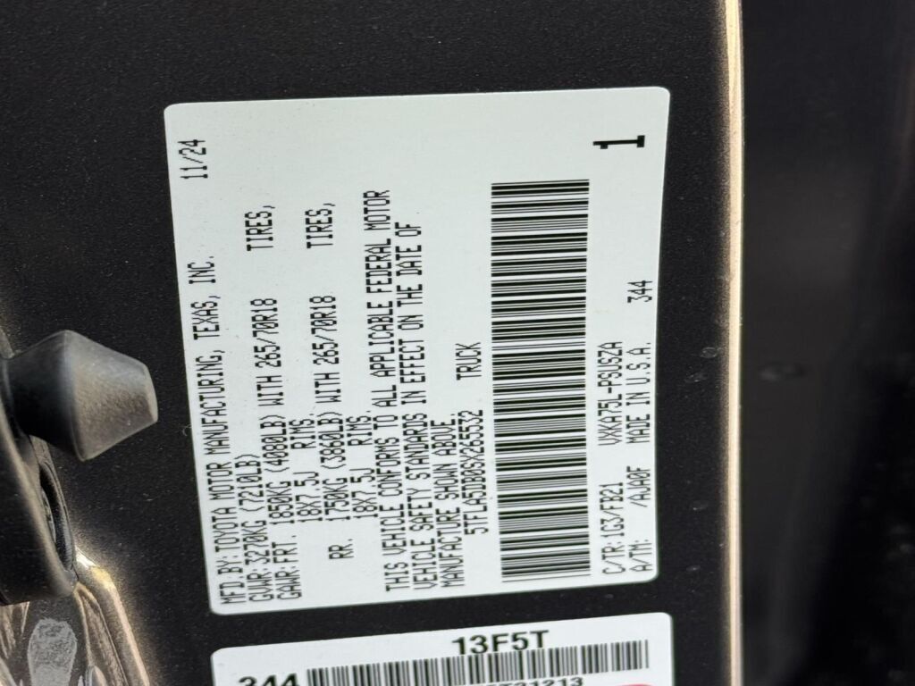 2025 Toyota Tundra SR5 Fredericksburg VA