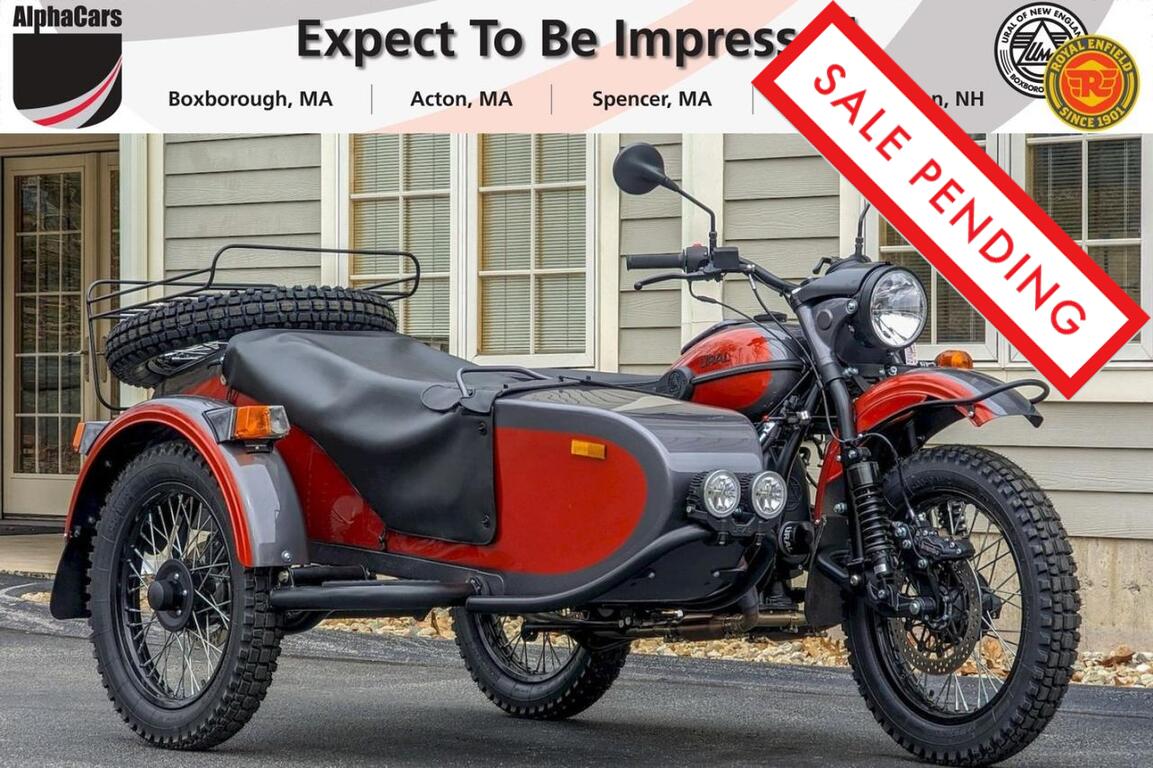 2025 Ural Gear Up Terracotta & Grey Metallic Boston MA