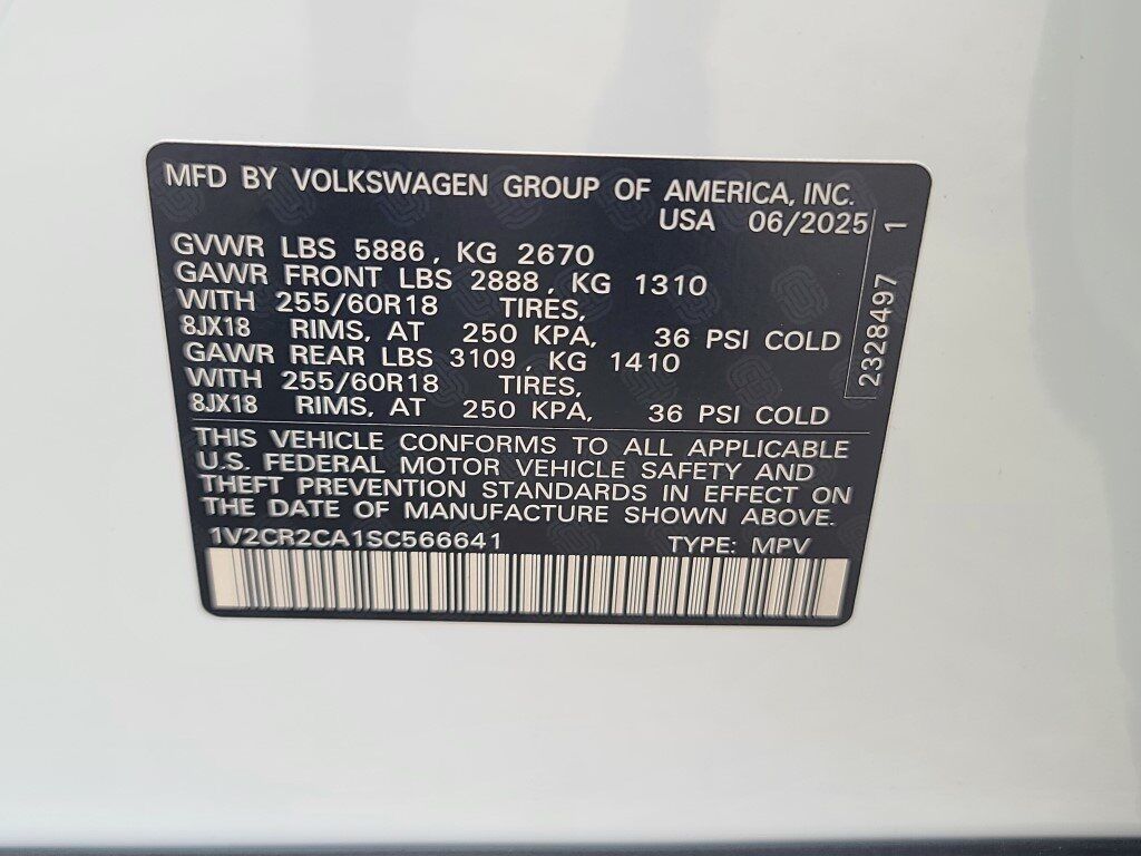2025 Volkswagen Atlas 2.0T Peak Edition Springfield VA