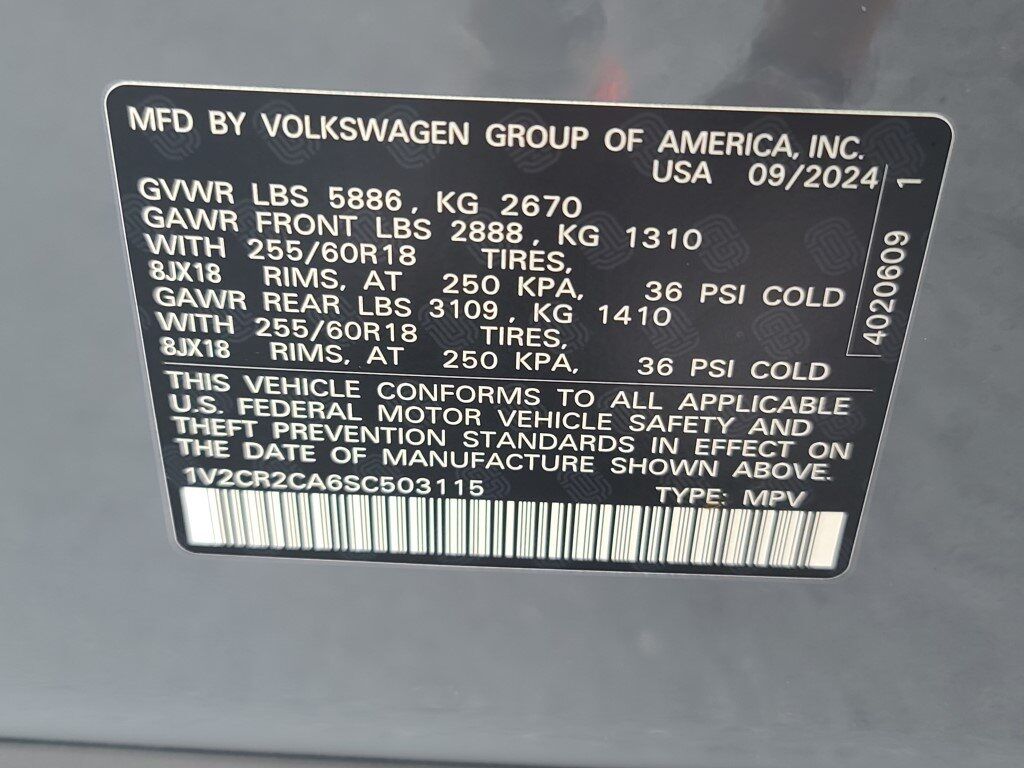 2025 Volkswagen Atlas 2.0T Peak Edition Springfield VA