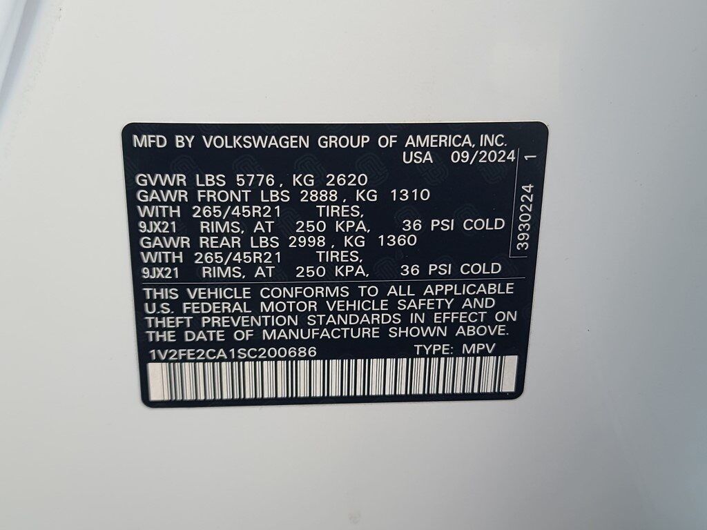 2025 Volkswagen Atlas Cross Sport 2.0T SEL Premium R-Line Springfield VA