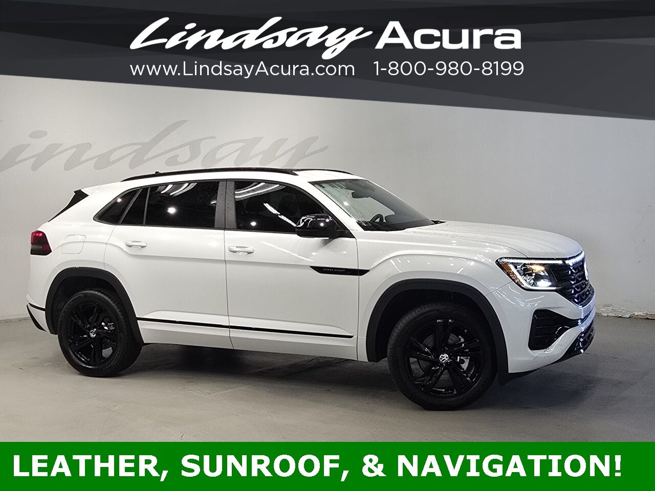 2025 Volkswagen Atlas Cross Sport 2.0T SEL R-Line Black