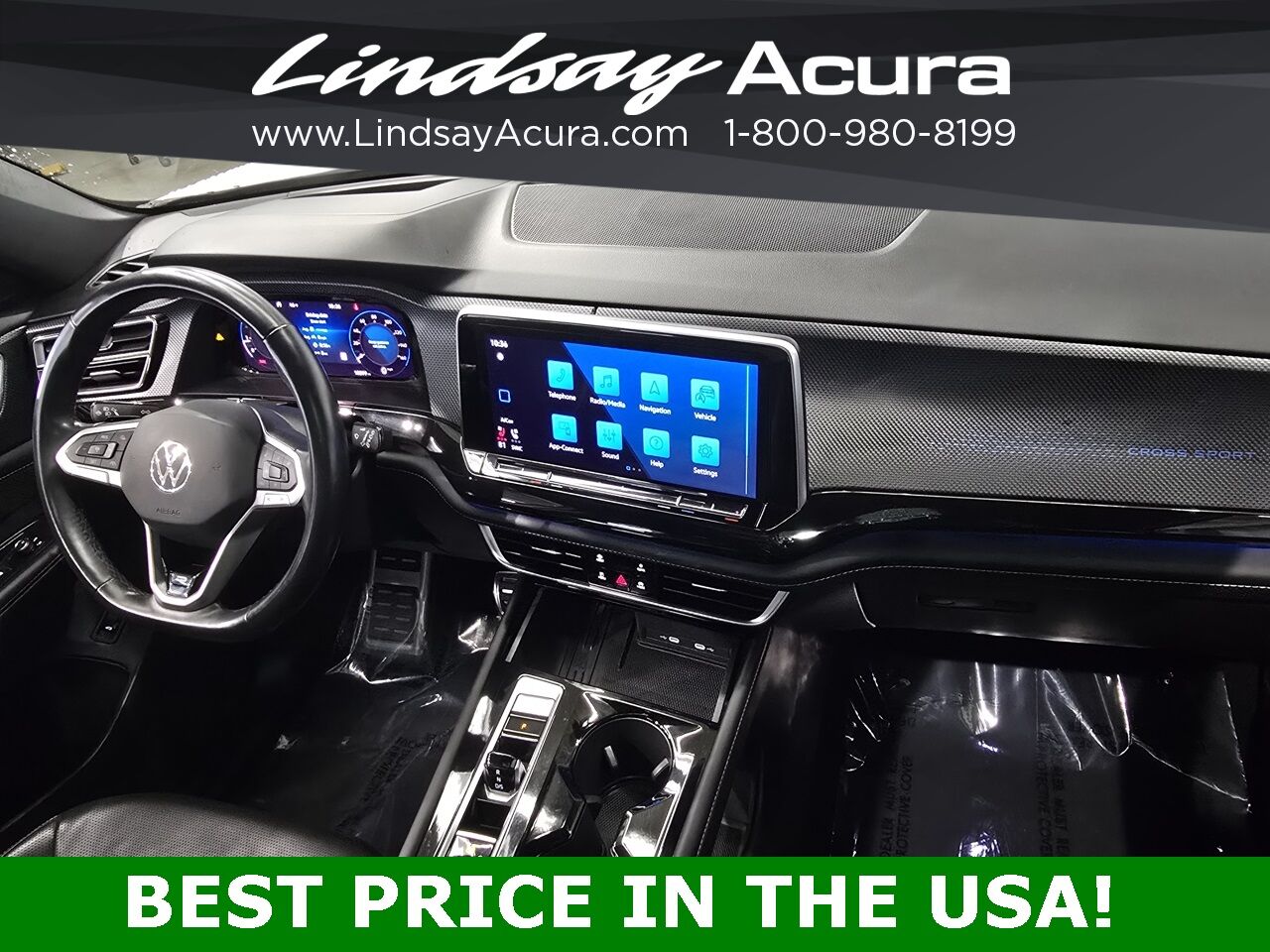 2025 Volkswagen Atlas Cross Sport 2.0T SEL R-Line Black Columbus OH
