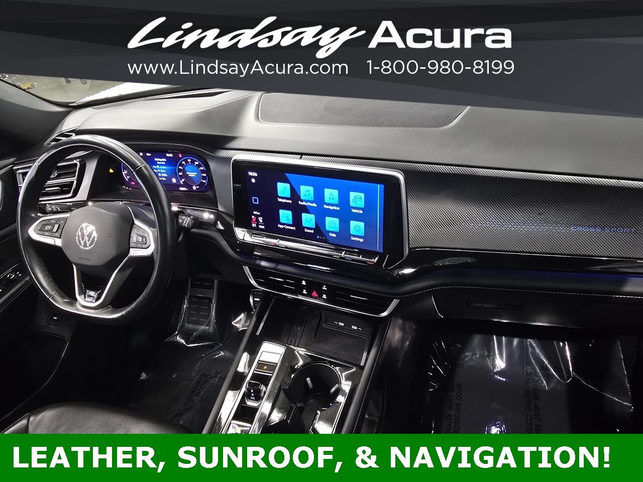 2025 Volkswagen Atlas Cross Sport 2.0T SEL R-Line Black Columbus OH