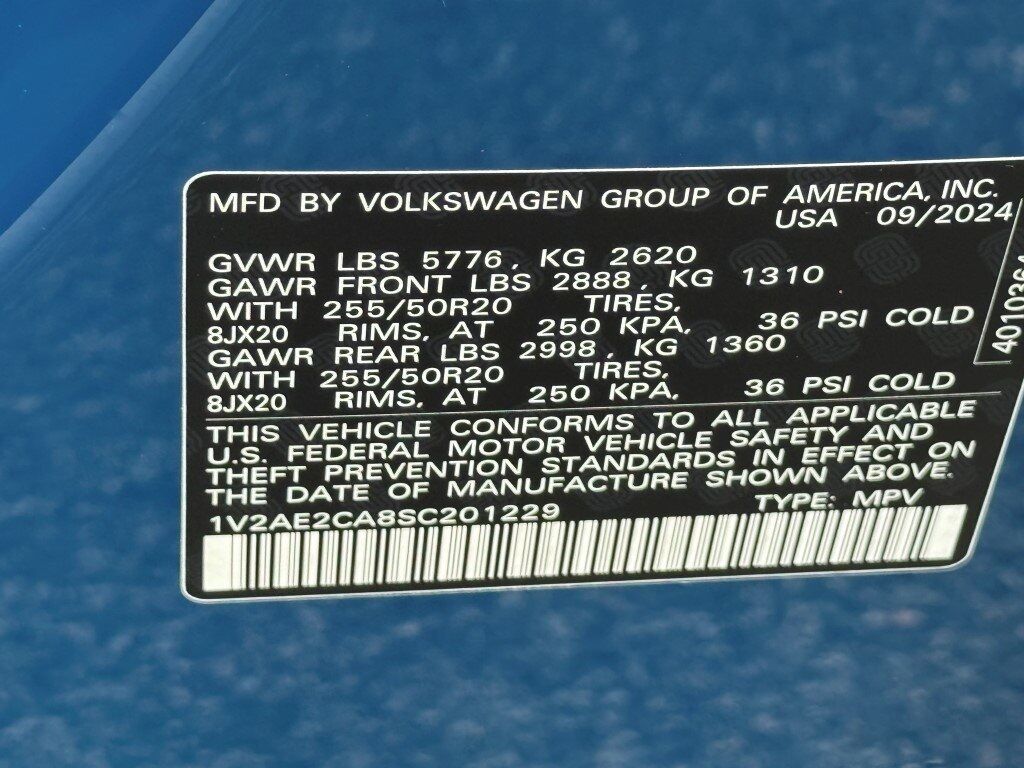 2025 Volkswagen Atlas Cross Sport 2.0T SEL R-Line Black Springfield VA