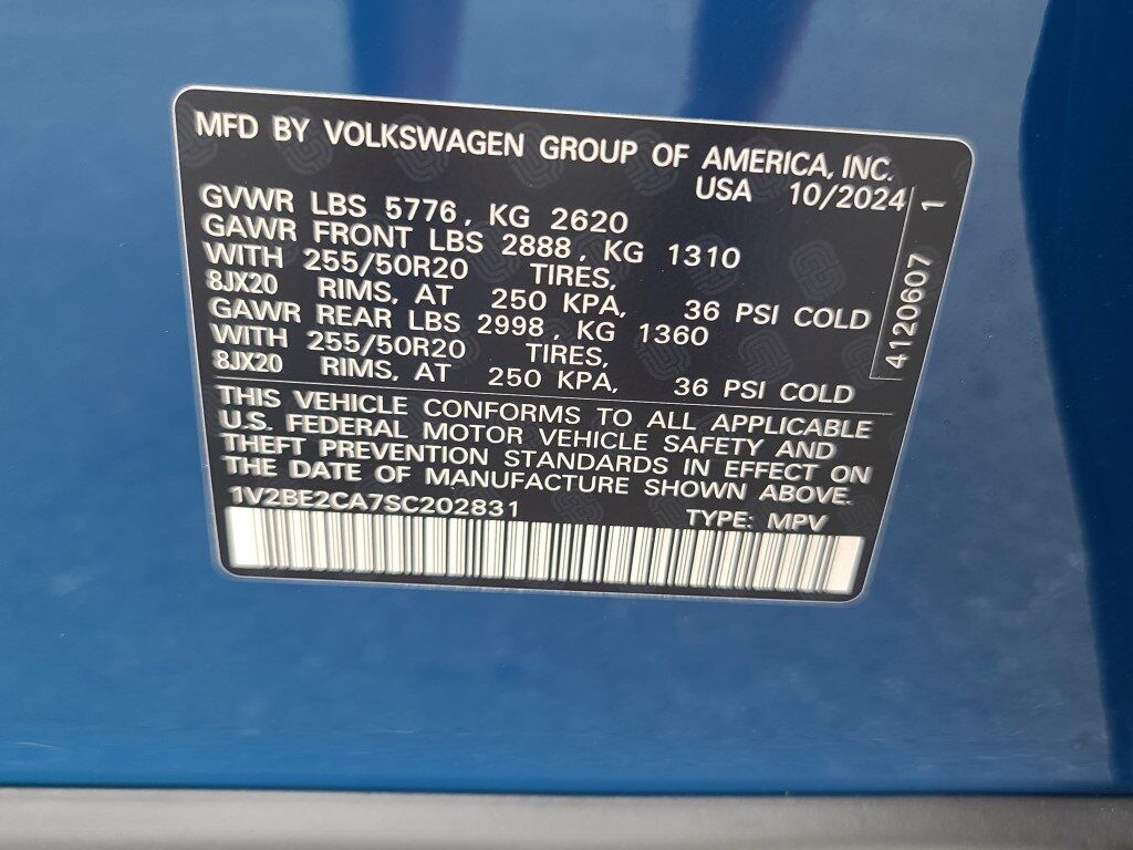 2025 Volkswagen Atlas Cross Sport 2.0T SEL Fredericksburg VA