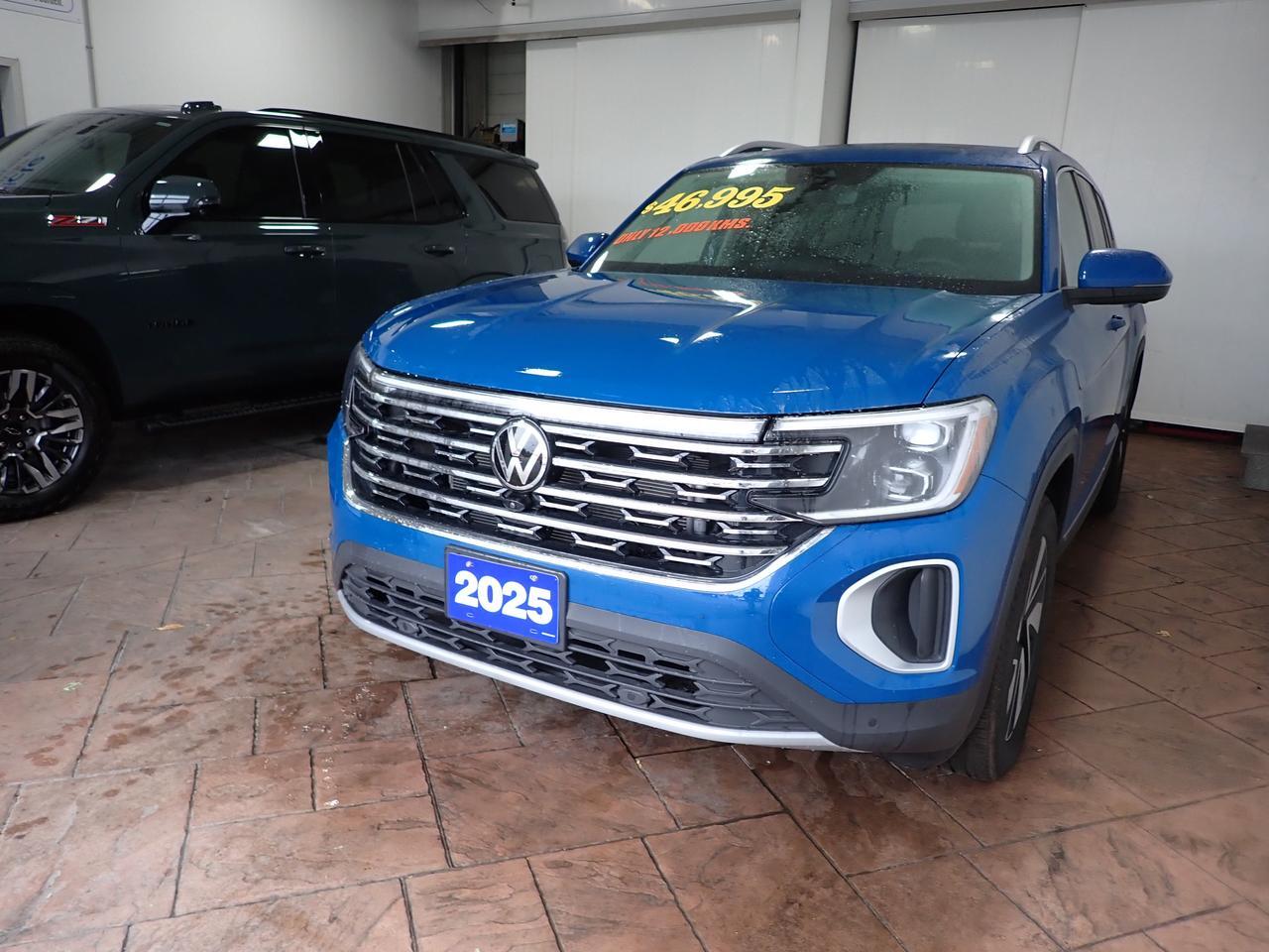 2025 Volkswagen Atlas Highline 4WD LEATHER NAVI SUNROOF 7 PASS Listowel ON