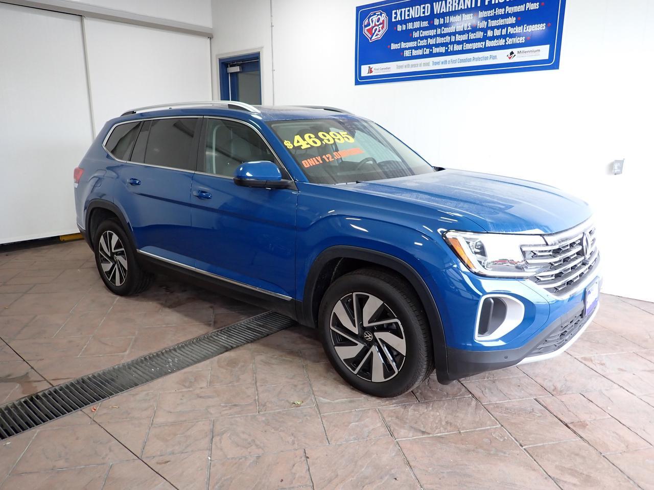 2025 Volkswagen Atlas Highline 4WD LEATHER NAVI SUNROOF 7 PASS