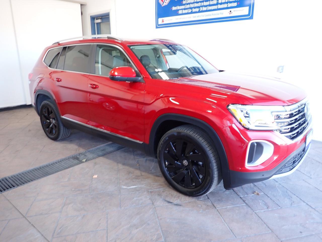 2025 Volkswagen Atlas Highline AWD LEATHER NAVI PANO SUNROOF Listowel ON