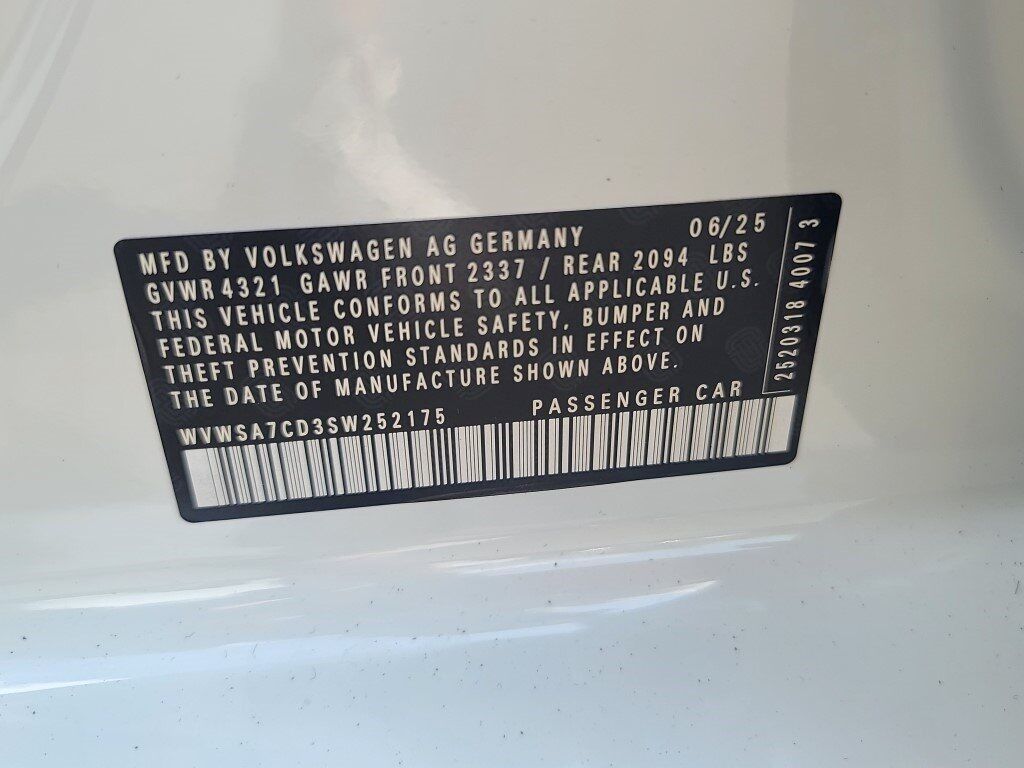 2025 Volkswagen Golf GTI 2.0T SE Springfield VA
