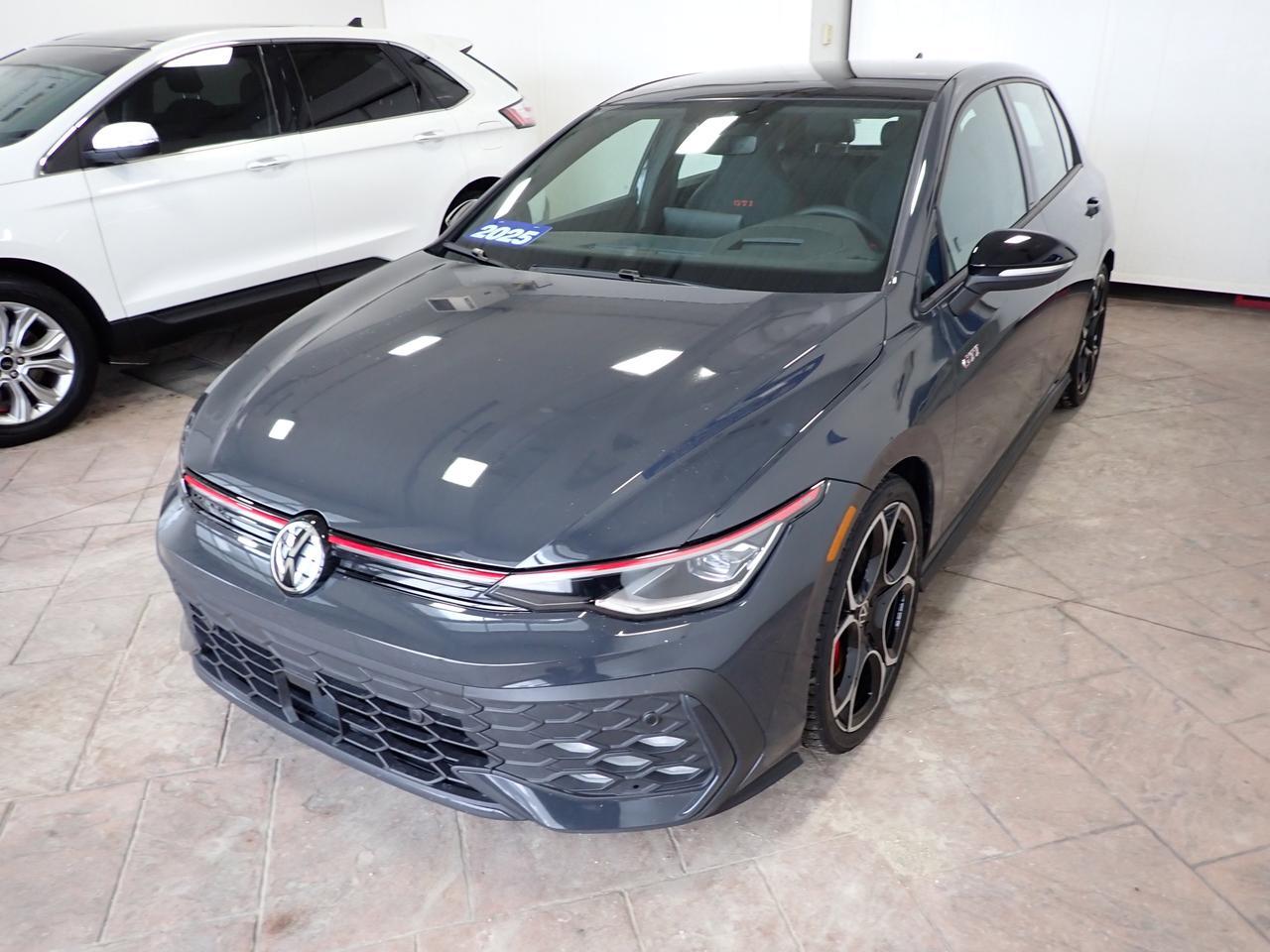 2025 Volkswagen Golf GTI Autobahn 4DR LEATHER NAVI SUNROOF Listowel ON