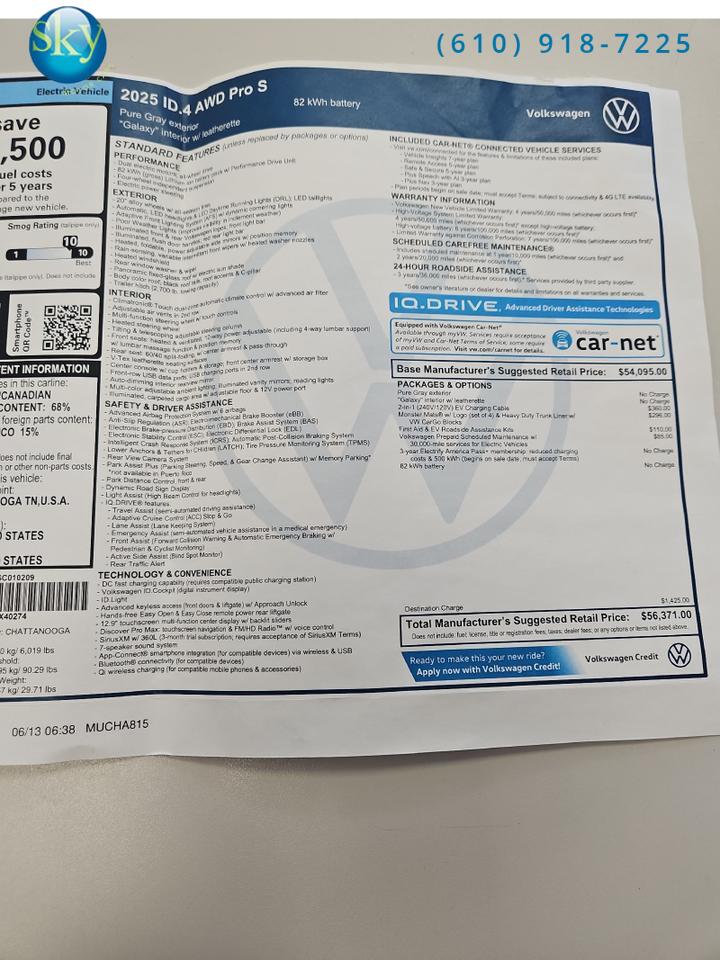 2025 Volkswagen ID.4 Pro S AWD