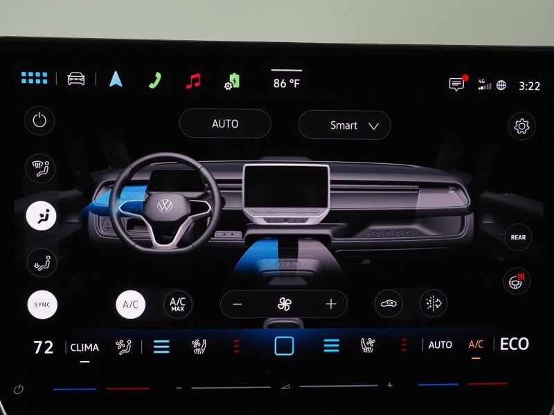 2025 Volkswagen ID. Buzz 1st Edition 4MOTION *NAVIGATION, ADAPTIVE CRUISE, SAFETY ALERTS, 360 CAMERAS, PANO GLASS ROOF, CLIMATE/MASSAGE SEATS, 2ND ROW CAPTAIN&apos;S, HARMAN/KARDON, WIRELESS CHARGING, ANDROID & APPLE Round Rock TX