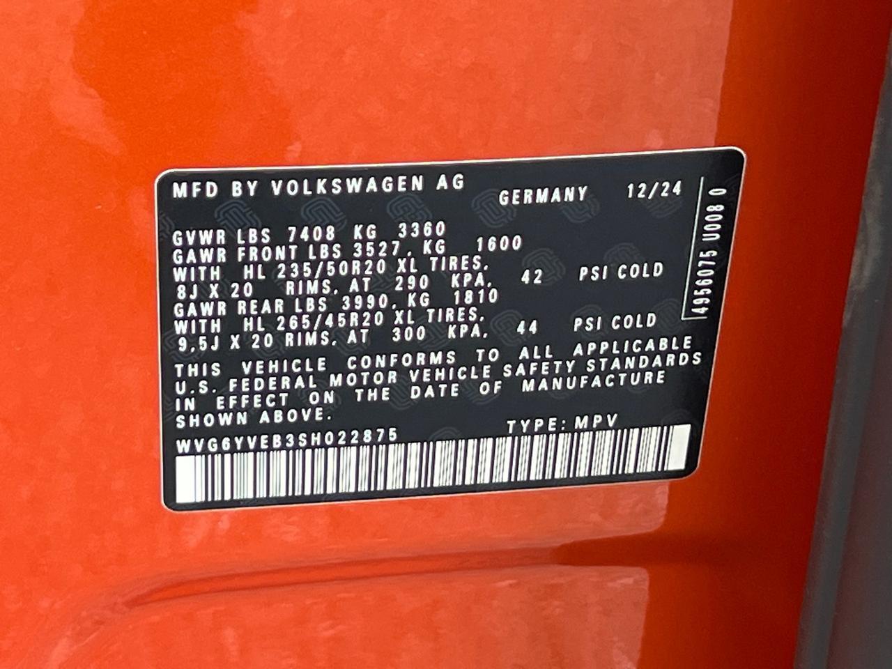 2025 Volkswagen ID. Buzz 1st Edition Hagerstown MD