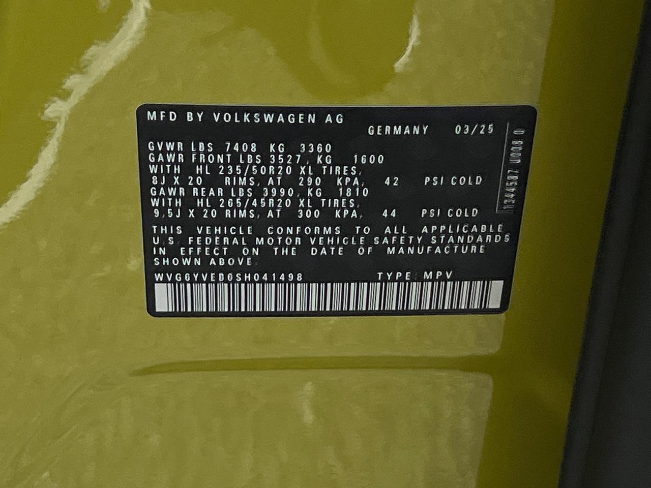 2025 Volkswagen ID. Buzz 1st Edition Hagerstown MD