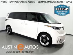 2025_Volkswagen_ID. Buzz Pro S_*NAVIGATION, ADAPTIVE CRUISE, SAFETY ALERTS, BACKUP-CAMERA, COLOR TOUCHSCREEN, CLIMATE/MASSAGE SEATS, HEATED STEERING, POWER LIFTGATE, WIRELESS CHARGING, ANDROID & APPLE_ Round Rock TX