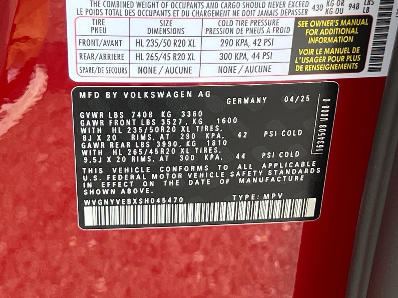 2025 Volkswagen ID. Buzz Pro S Plus Hagerstown MD