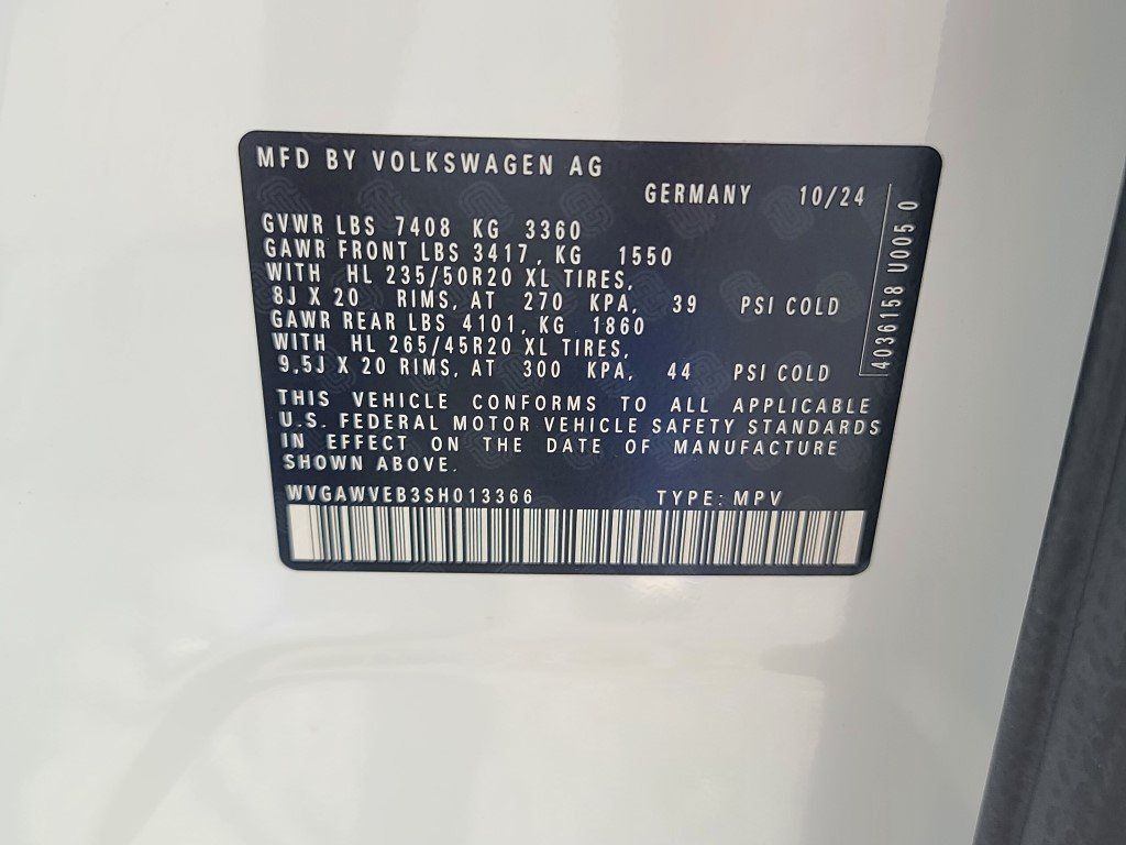 2025 Volkswagen ID. Buzz Pro S Springfield VA