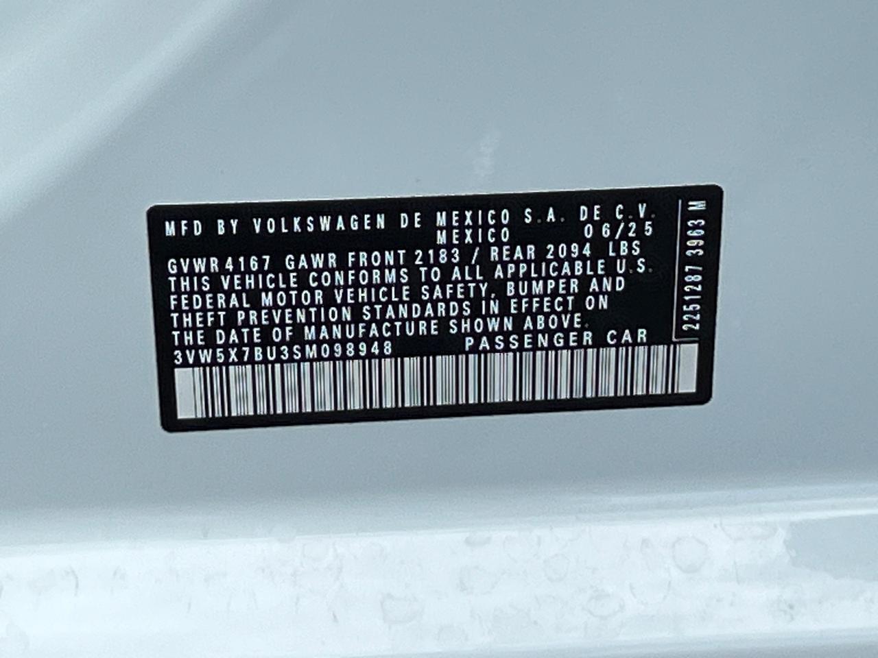 2025 Volkswagen Jetta 1.5T S Hagerstown MD