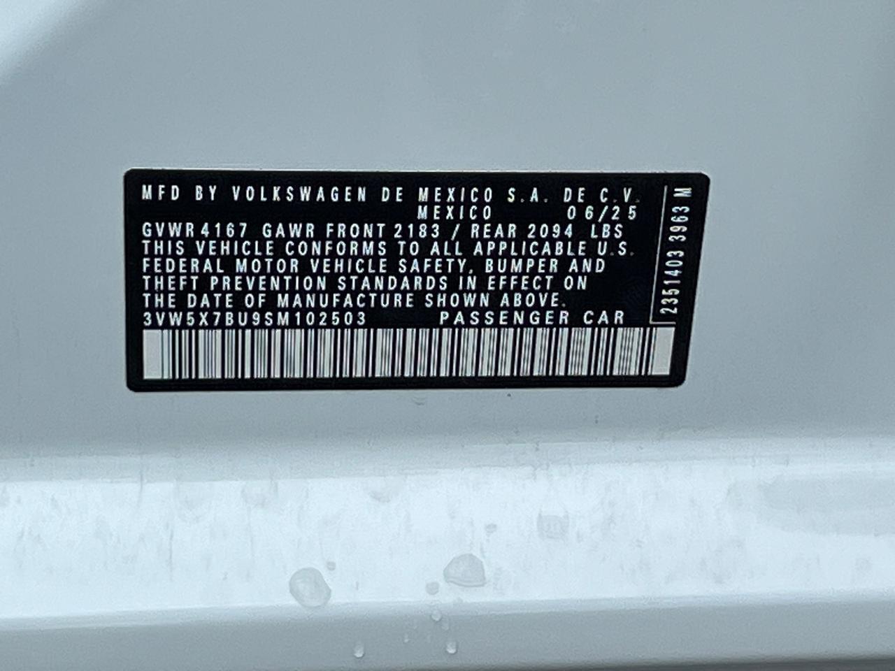 2025 Volkswagen Jetta 1.5T S Hagerstown MD