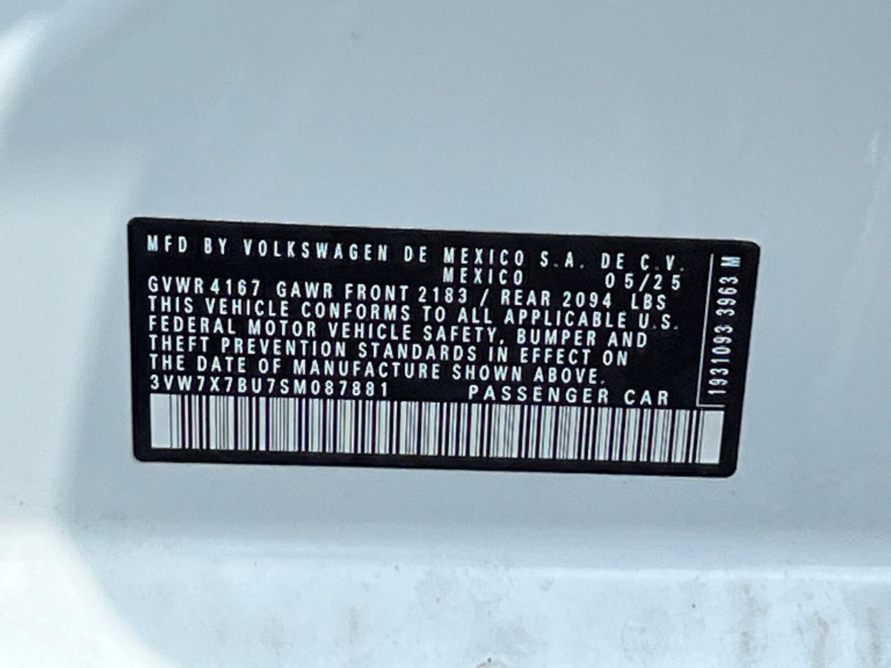 2025 Volkswagen Jetta 1.5T SE Hagerstown MD